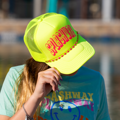 Neon Splashway Trucker